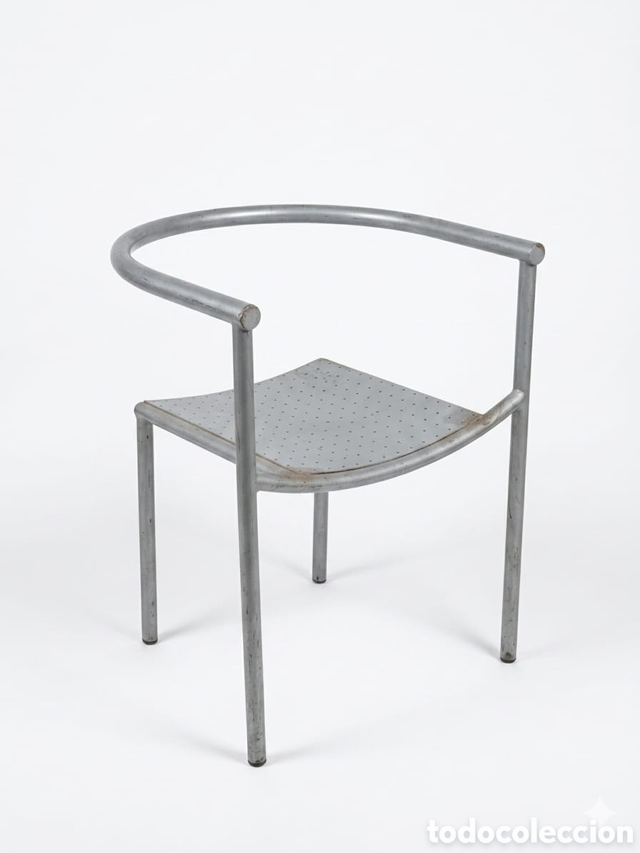 Vintage: Silla de dise&ntilde;o Von Vogelsan Dise&ntilde;o de Philippe Starck para Aleph. Driade, para restaurar.