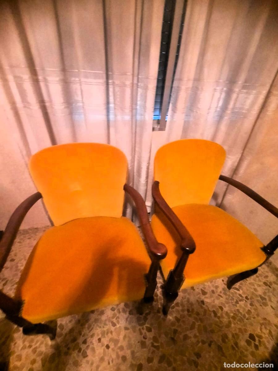 Vintage: Conjunto de dos sillones