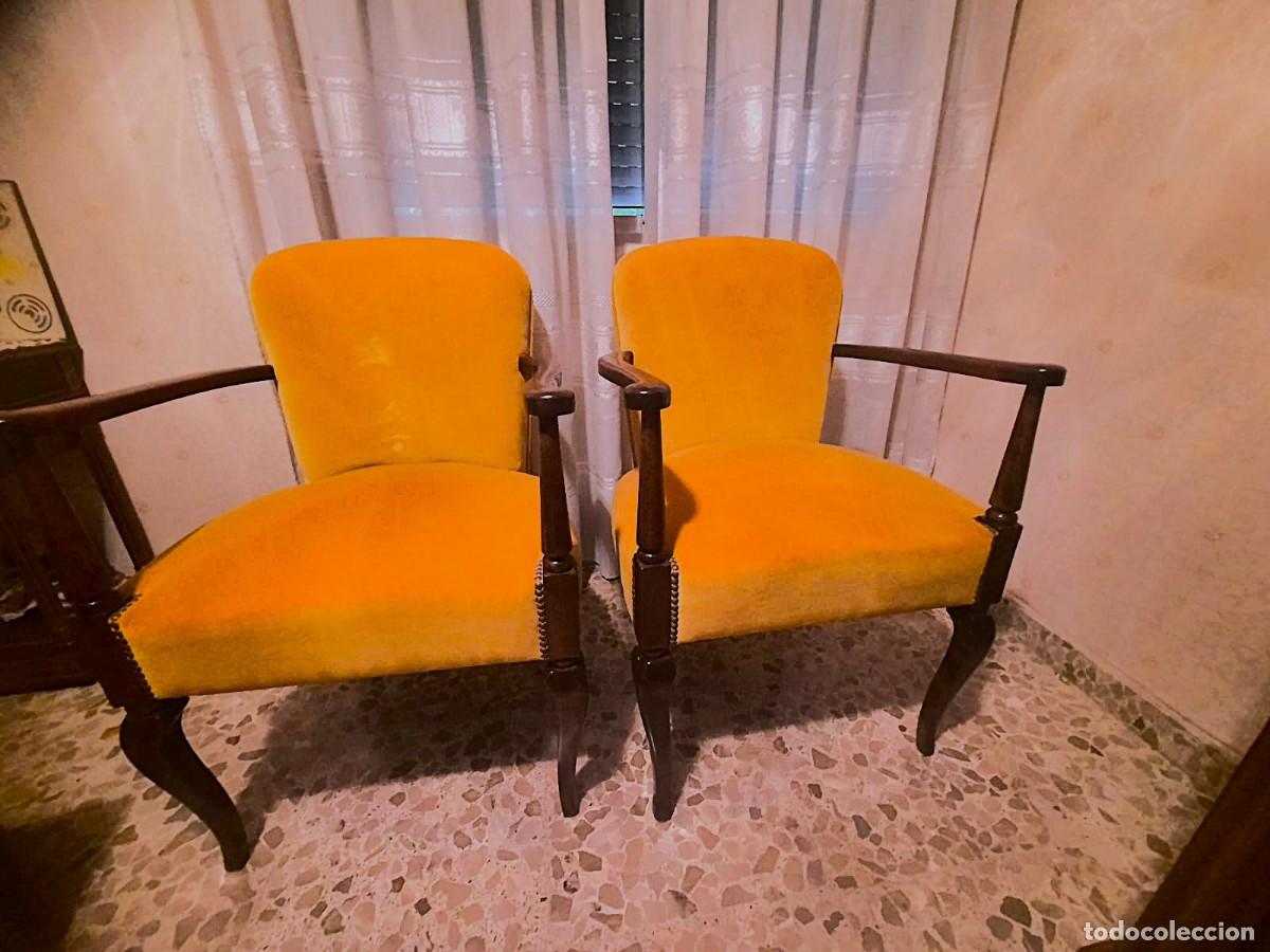 Vintage: Conjunto de dos sillones - Foto 2