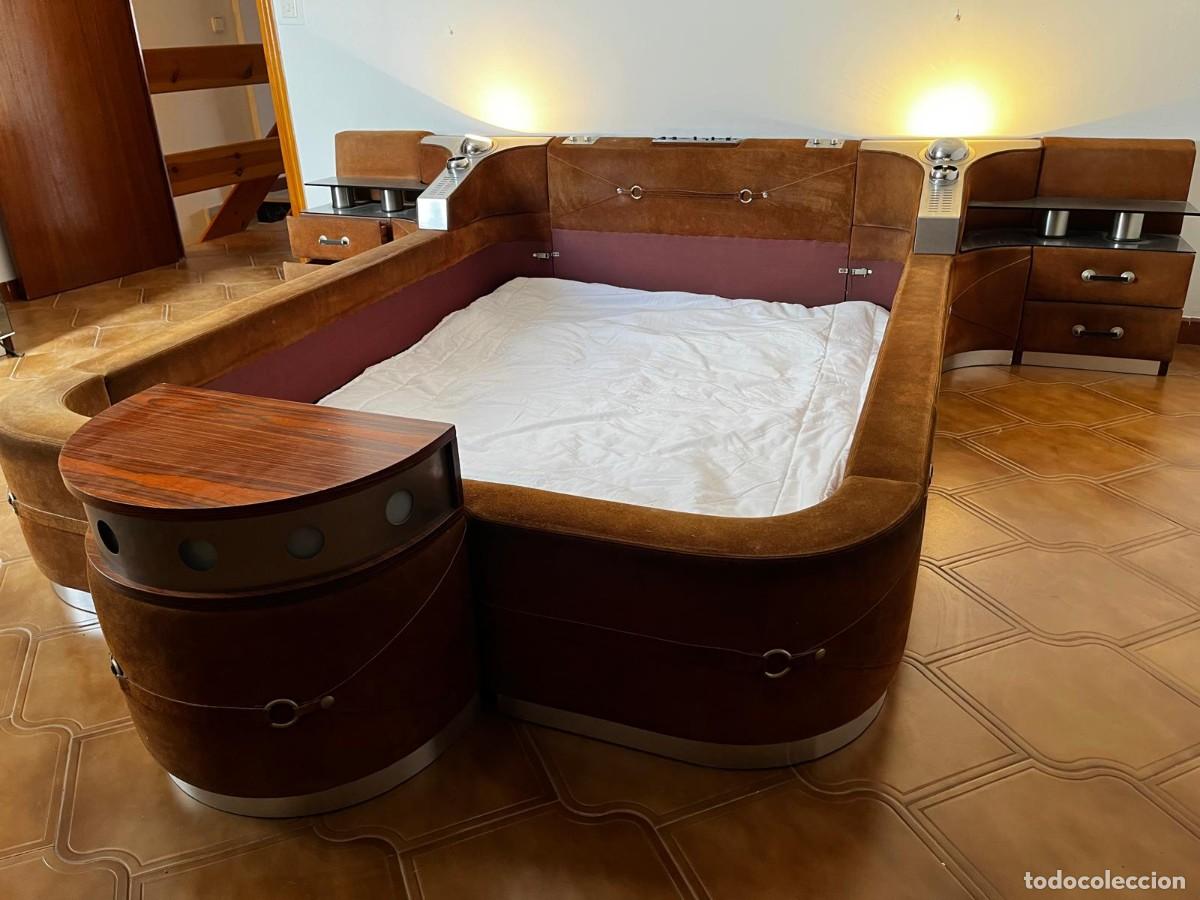 Vintage: Dormitorio en piel a&ntilde;os 70