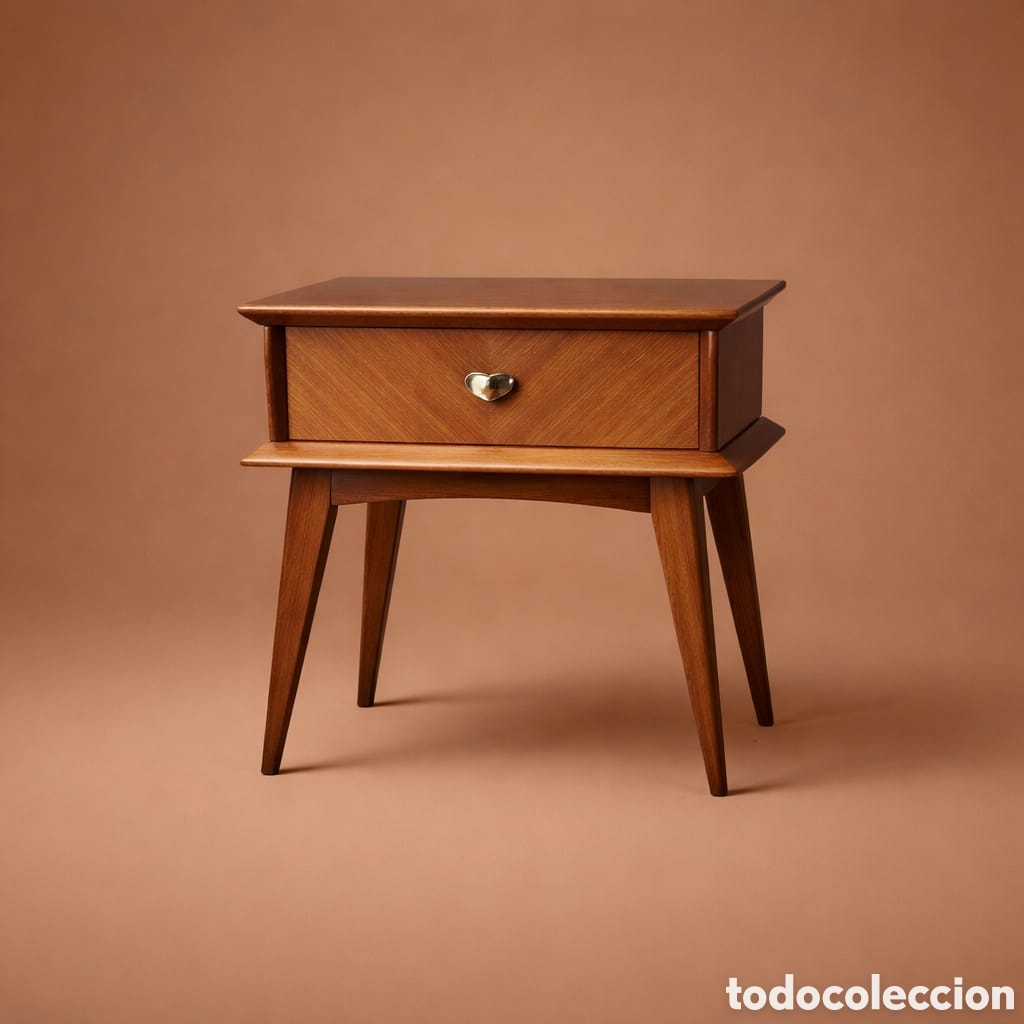 Vintage: Mesita noche Mid Century