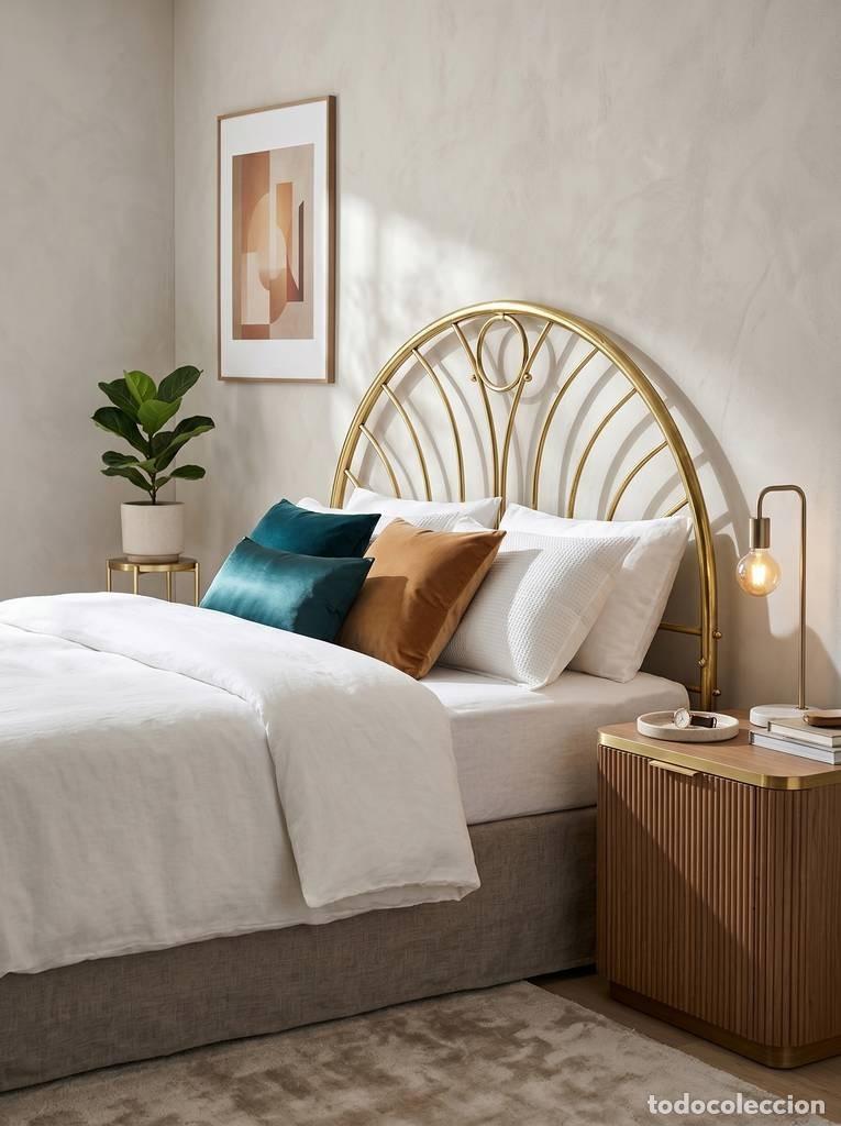 Vintage: CABECERO MET&Aacute;LICO 135CM