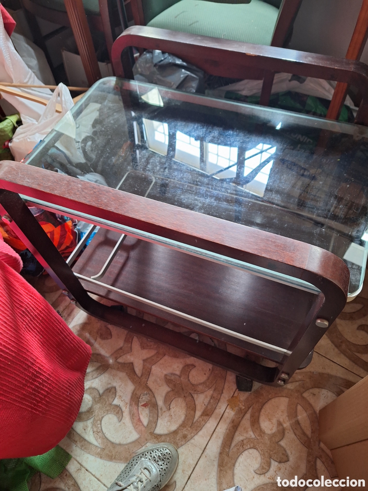 Vintage: Mesa auxiliar o de bar vintage. - Foto 3