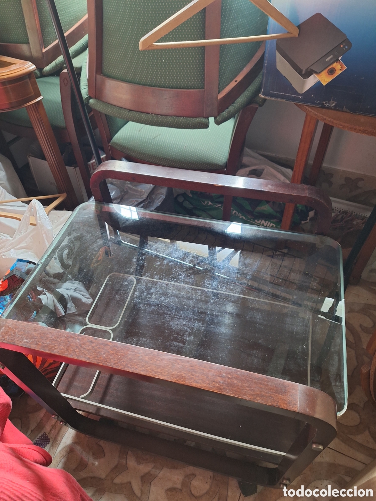 Vintage: Mesa auxiliar o de bar vintage.