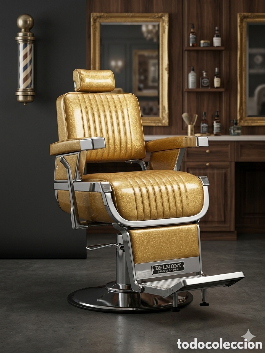 Vintage: Sill&oacute;n Barbero Takara Belmont