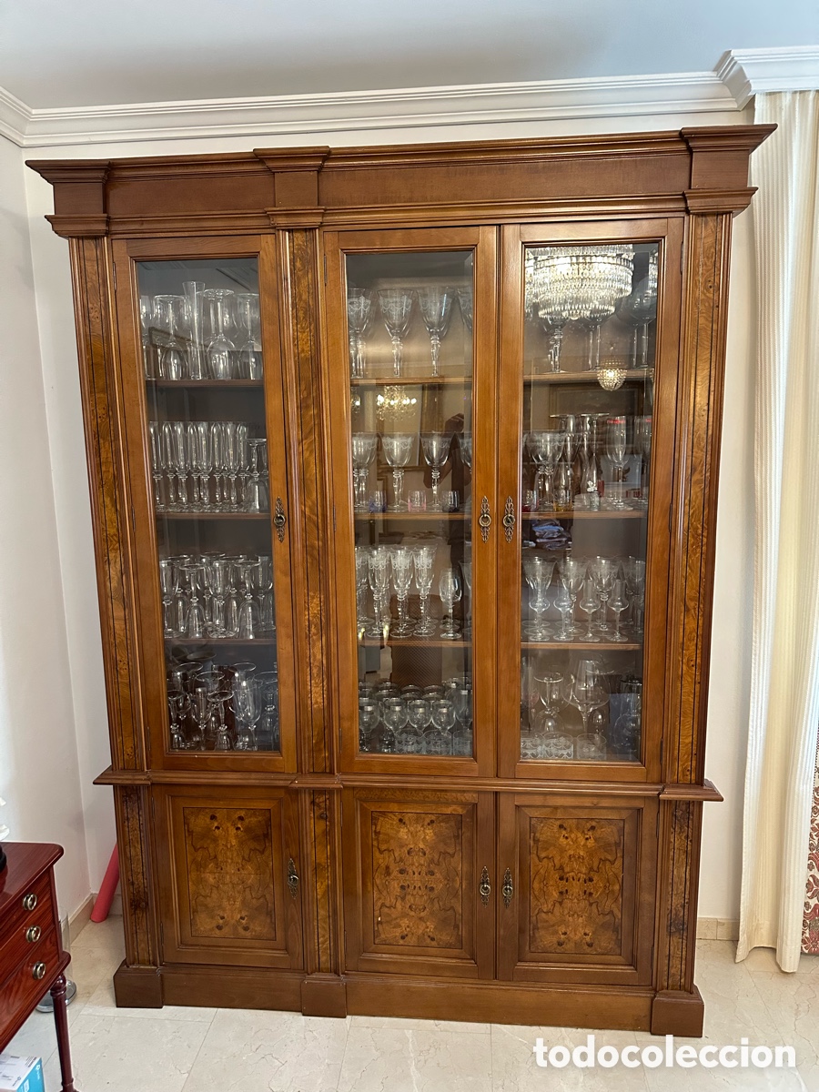 Vintage: Mueble sal&oacute;n vitrina