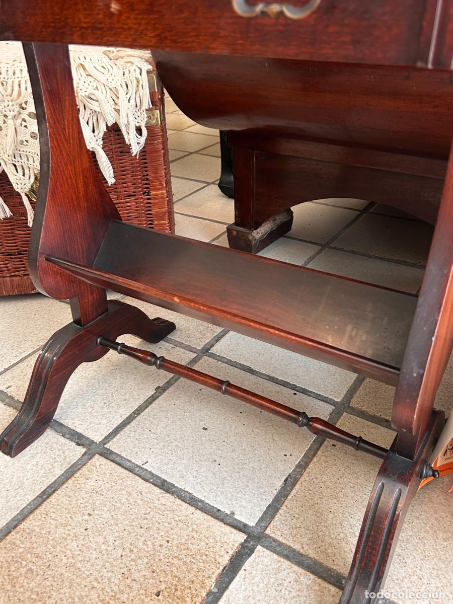 Vintage: Mesita auxiliar de madera - Foto 8