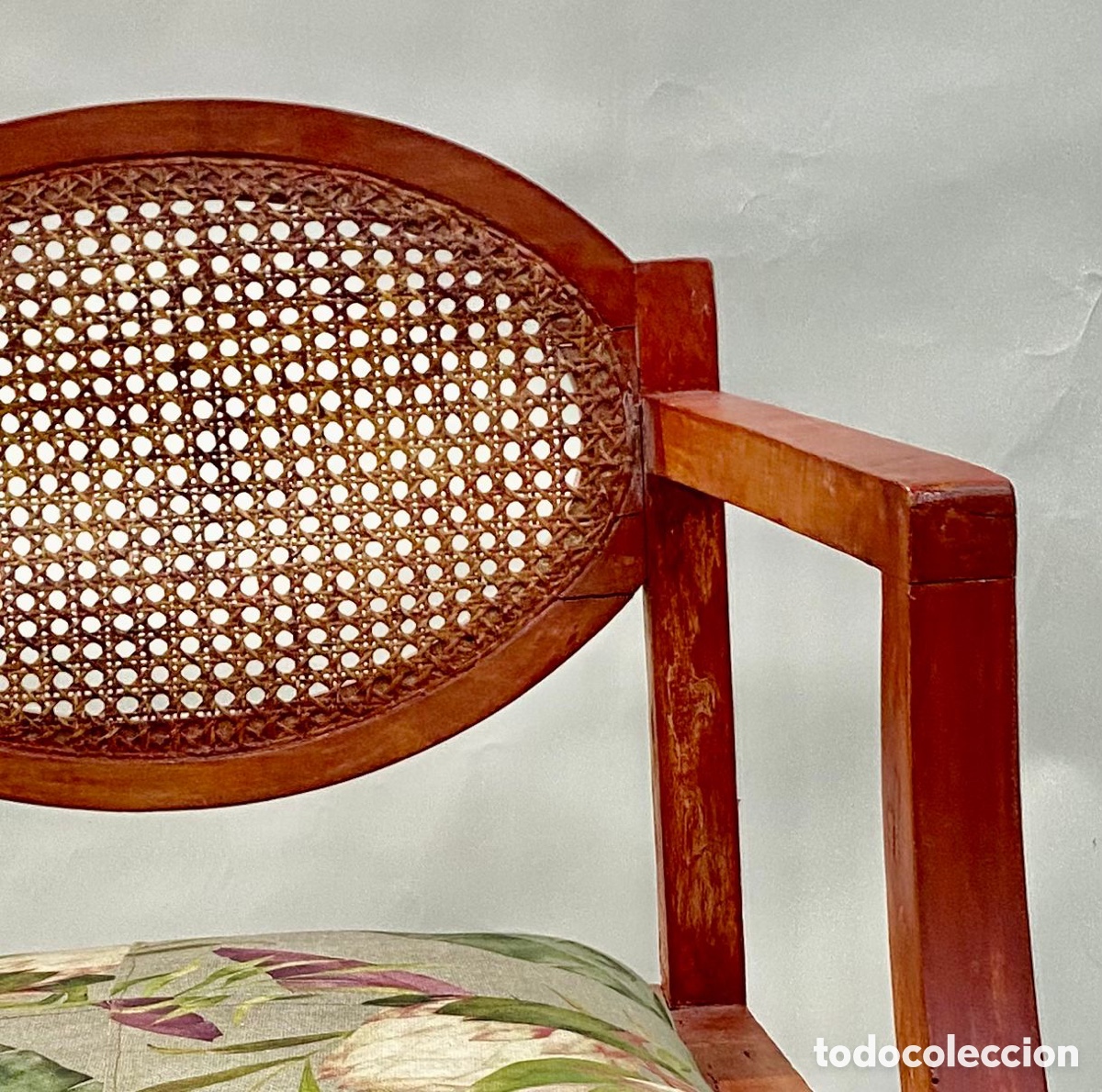 Vintage: Silla, butaca madera haya - Foto 3
