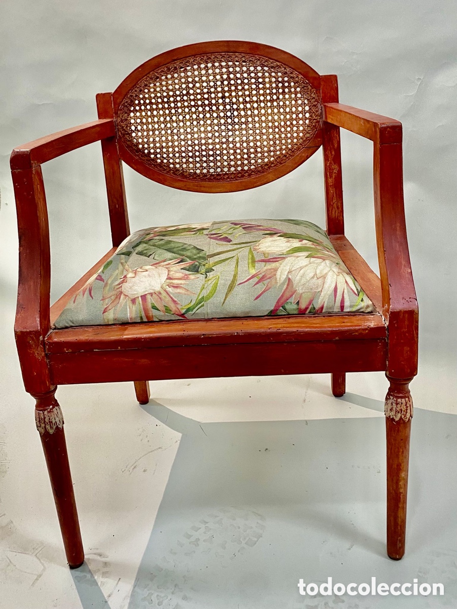 Vintage: Silla, butaca madera haya