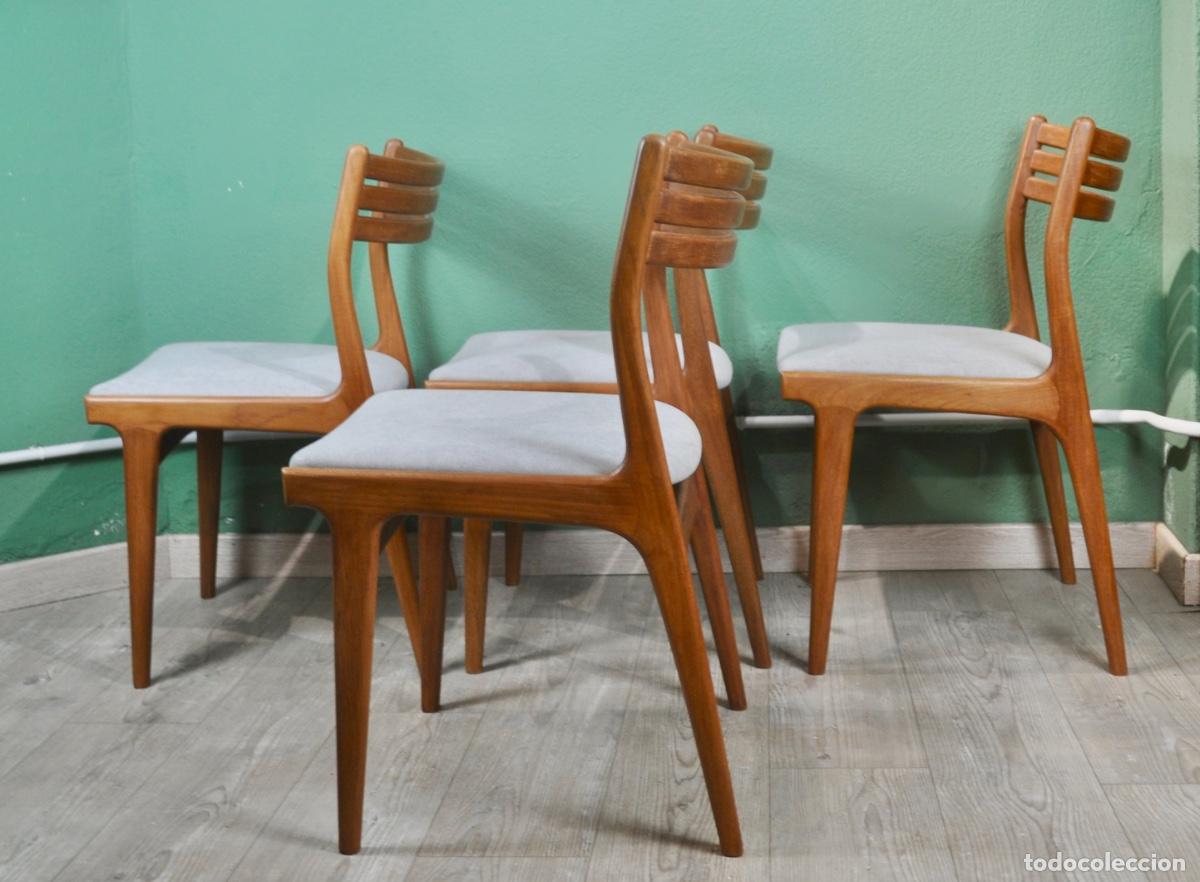 Vintage: Sillas danesas de Johannes Andersen modelo U20 para Uldum