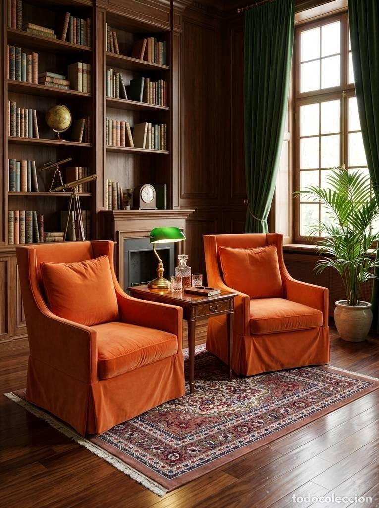 Vintage: PAREJA BUTACAS MARIE&acute;S CORNER