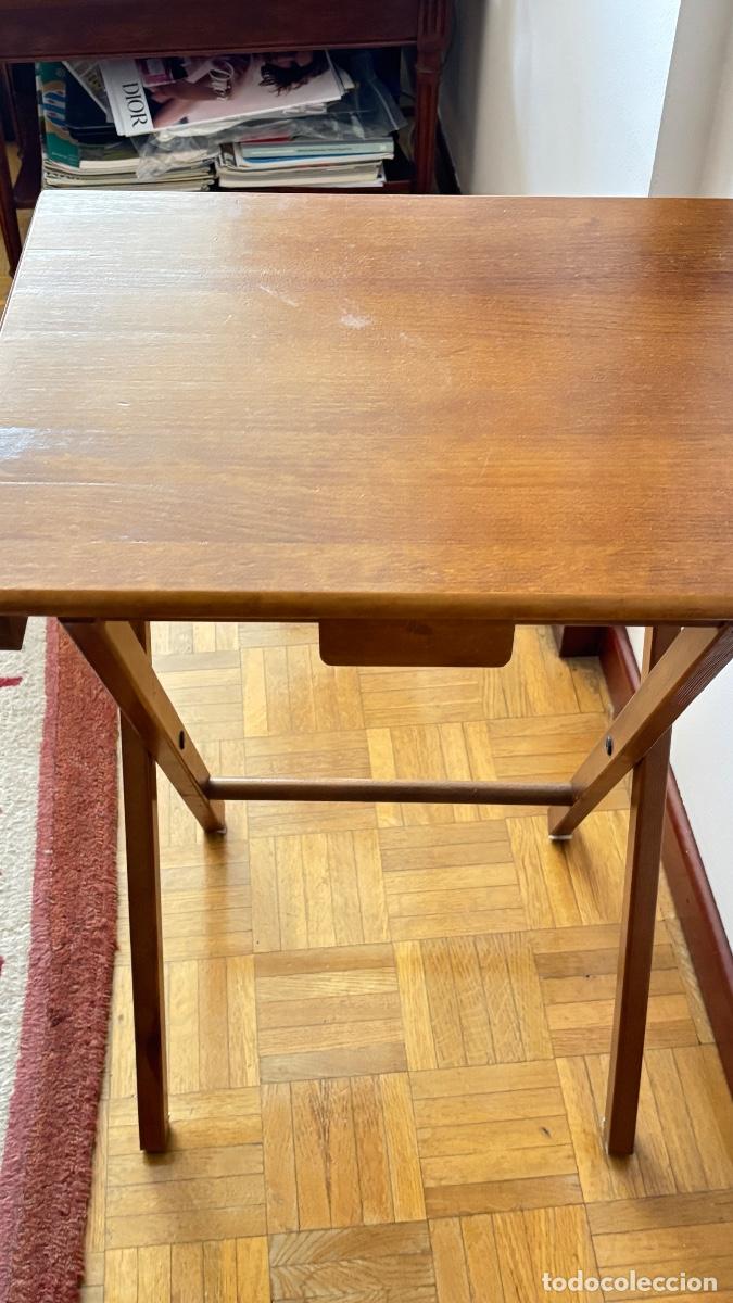 Vintage: Mesa plegable auxiliar - Foto 5