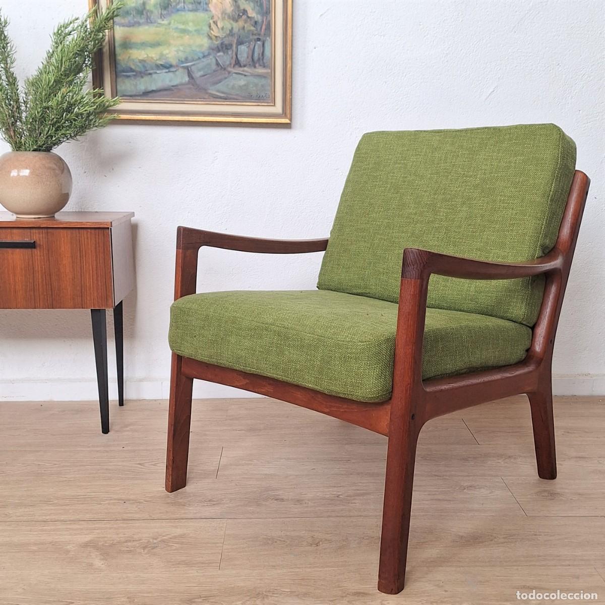 Vintage: Sill&oacute;n &rdquo;Senator&rdquo; de Ole Wanscher para France & Son. 1950 - 1959