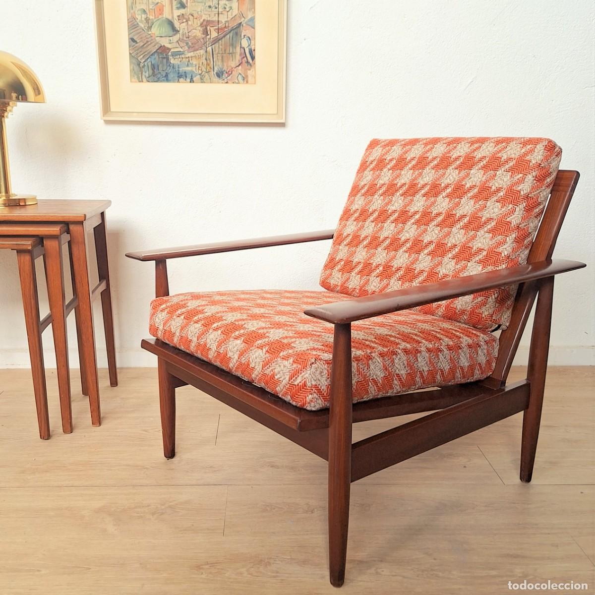 Vintage: Svan Armchair de Haldor Vik & Ingmar Relling para Ekornes Noruega. 1960 - 1969