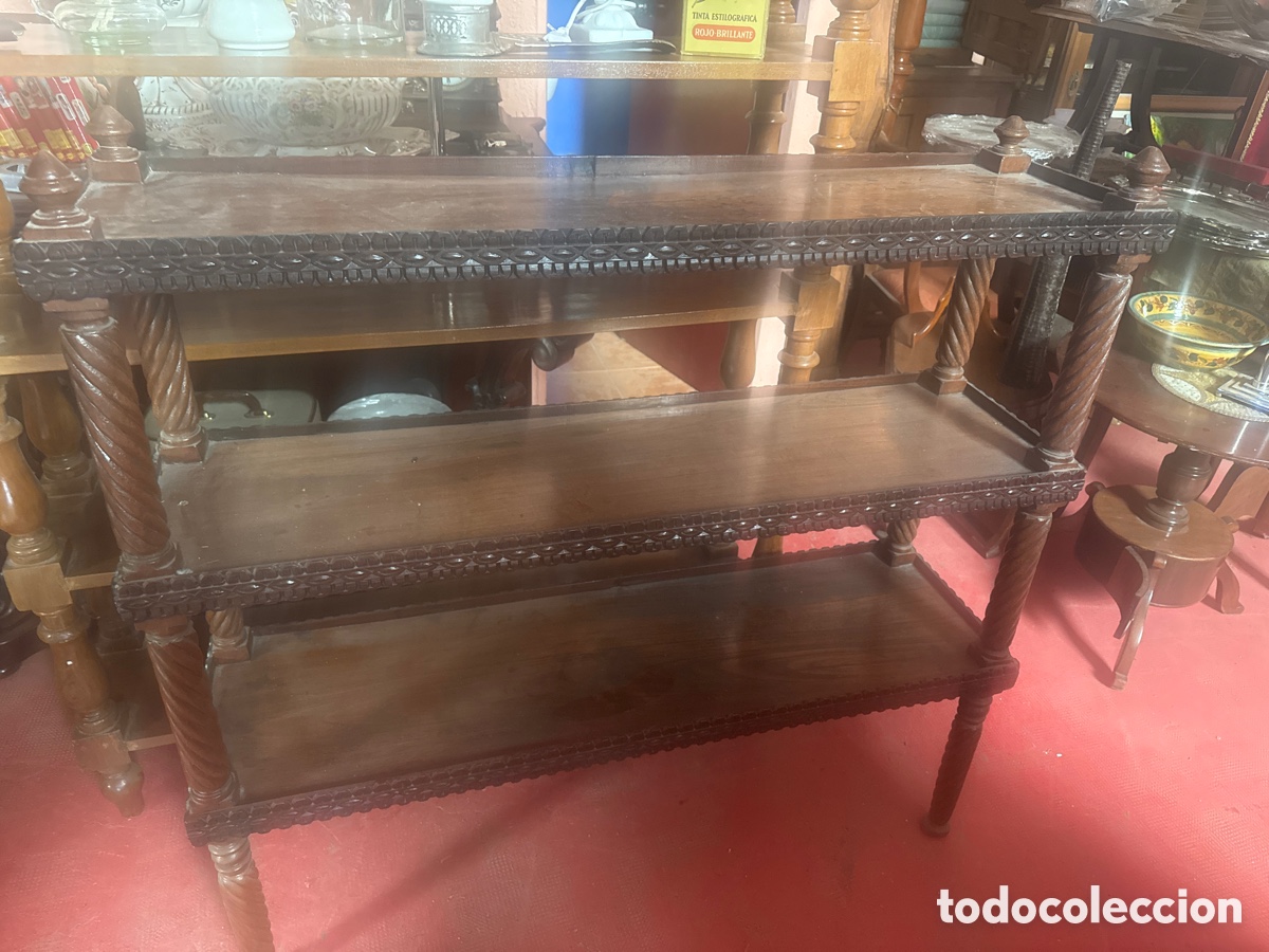 Vintage: Estanter&iacute;a en madera maciza