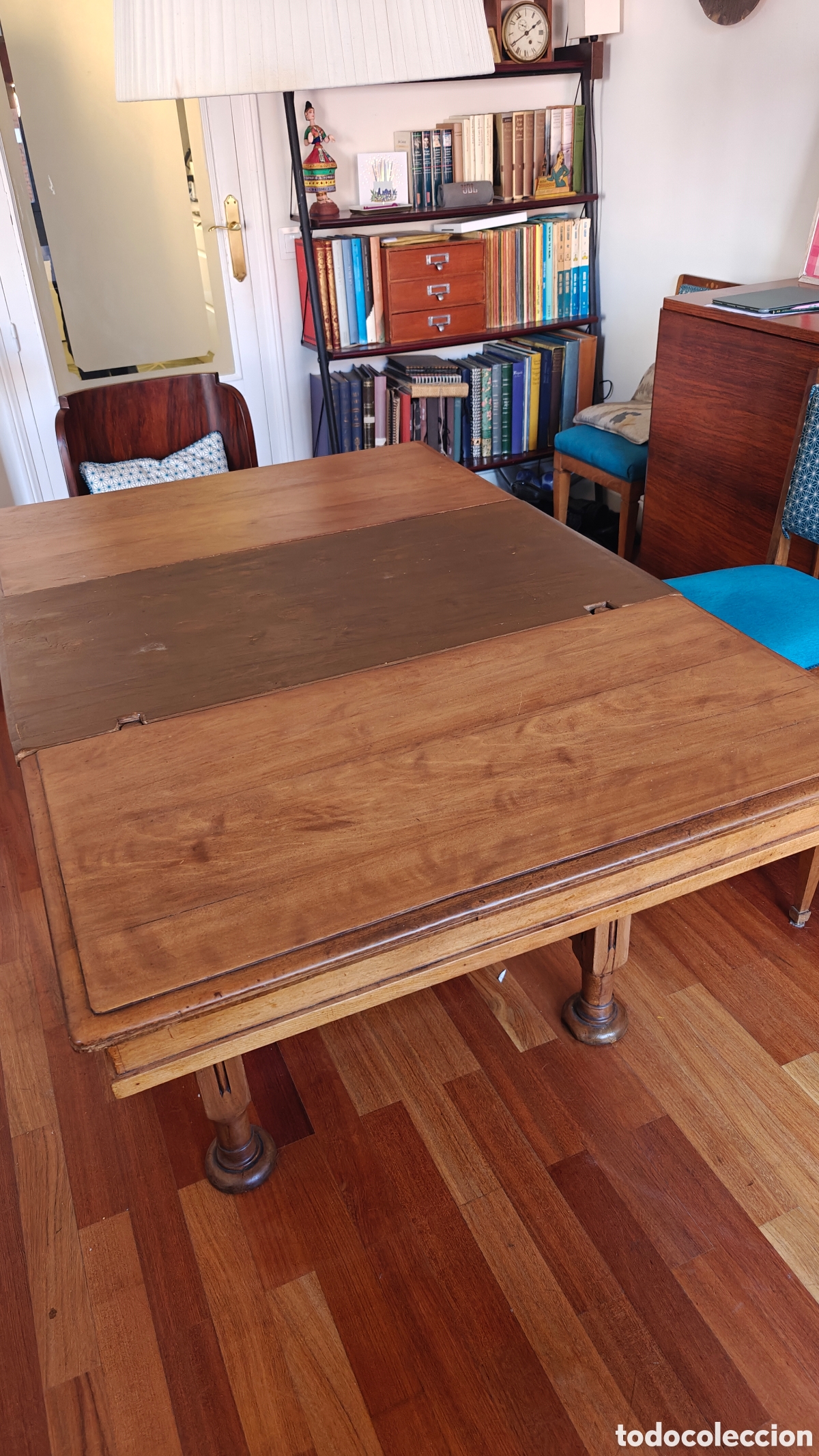 Vintage: Mesa modernista de madera - Foto 5