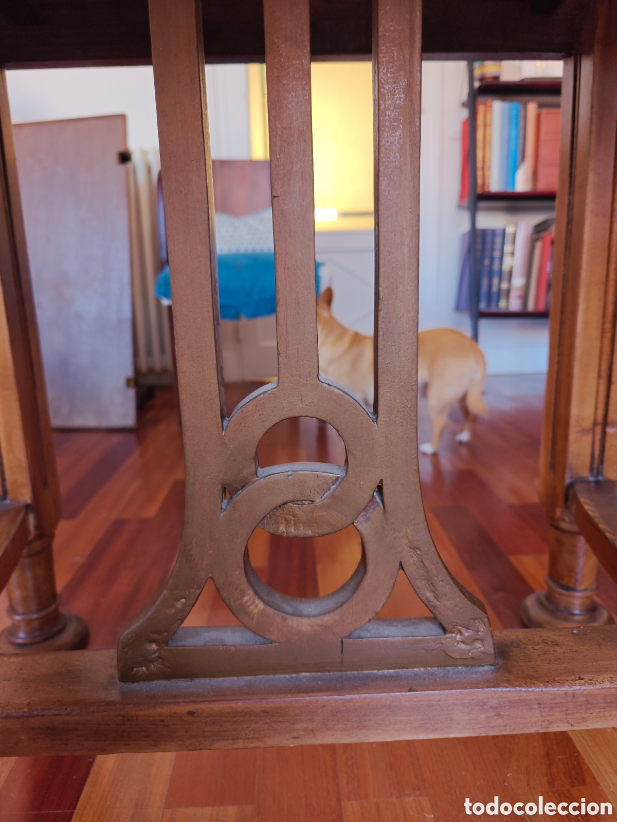 Vintage: Mesa modernista de madera - Foto 8
