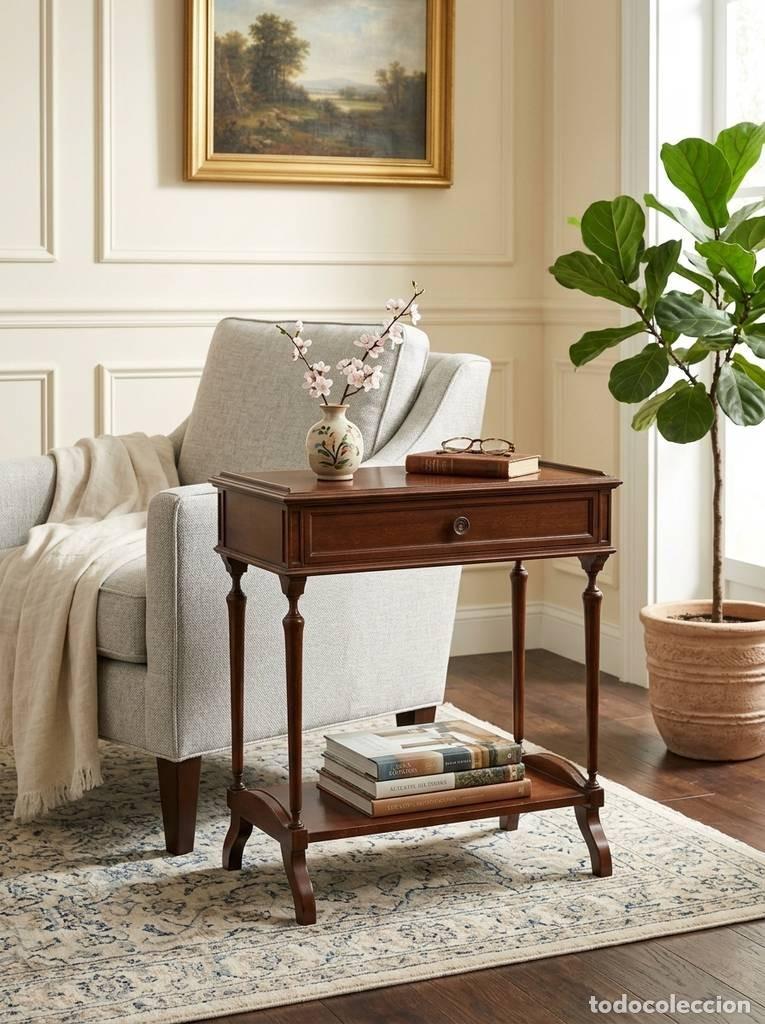Vintage: MESA AUXILIAR VICTORIANA