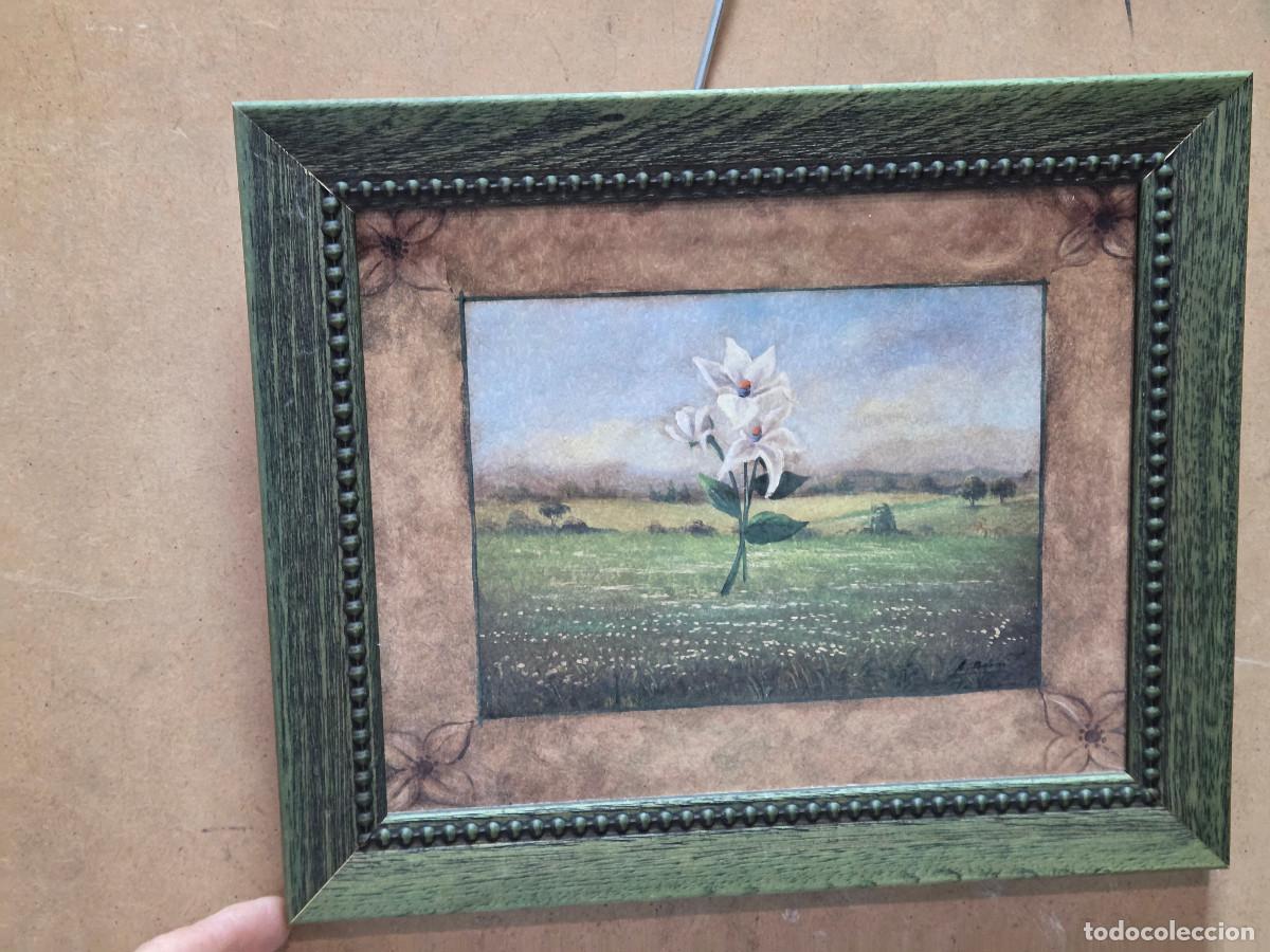 Vintage: cuadro con lamina gastos de envio 5&euro; - Foto 1