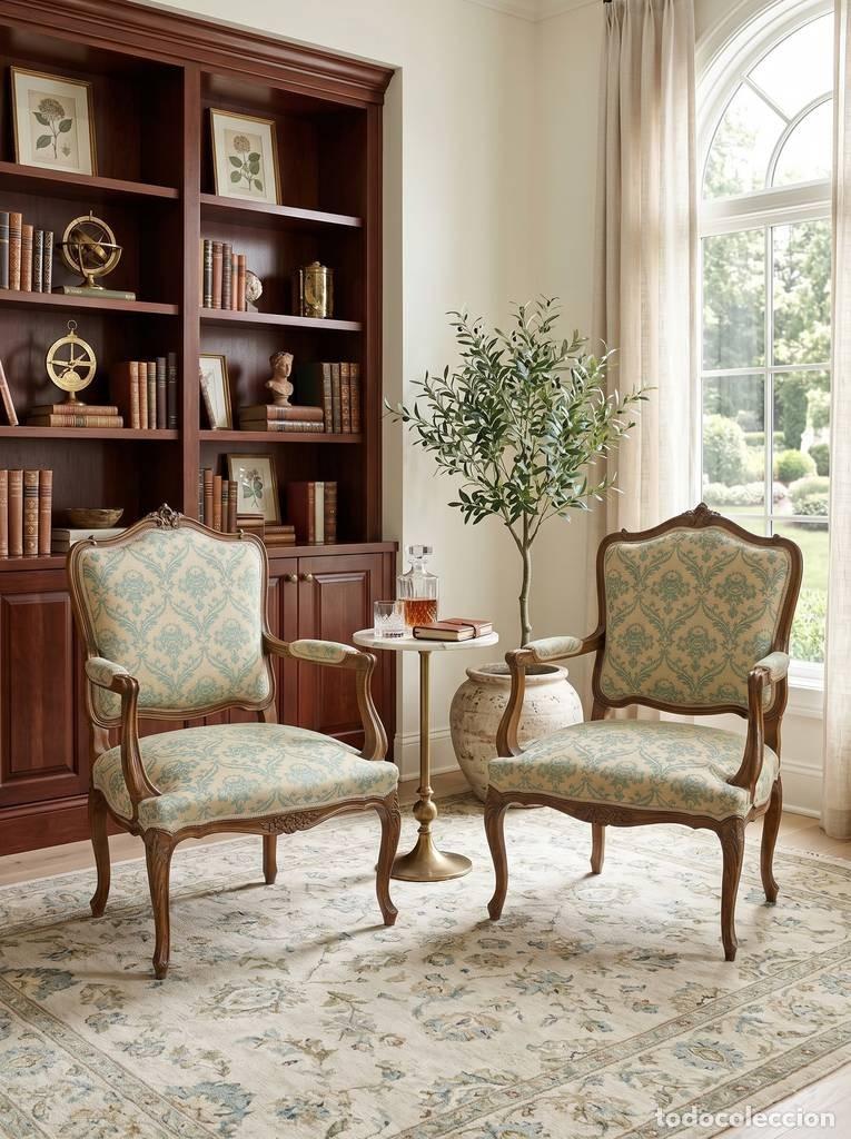 Vintage: PAREJA DE SILLONES ESTILO FRANC&Eacute;S
