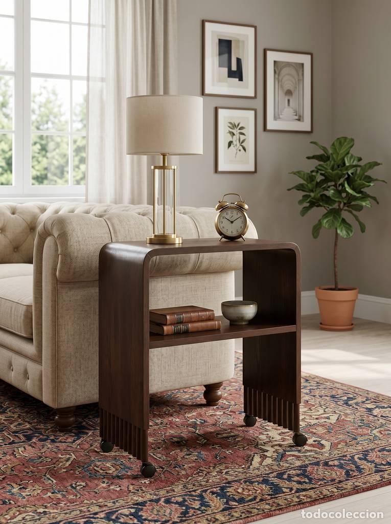 Vintage: MESA AUXILIAR CON RUEDAS