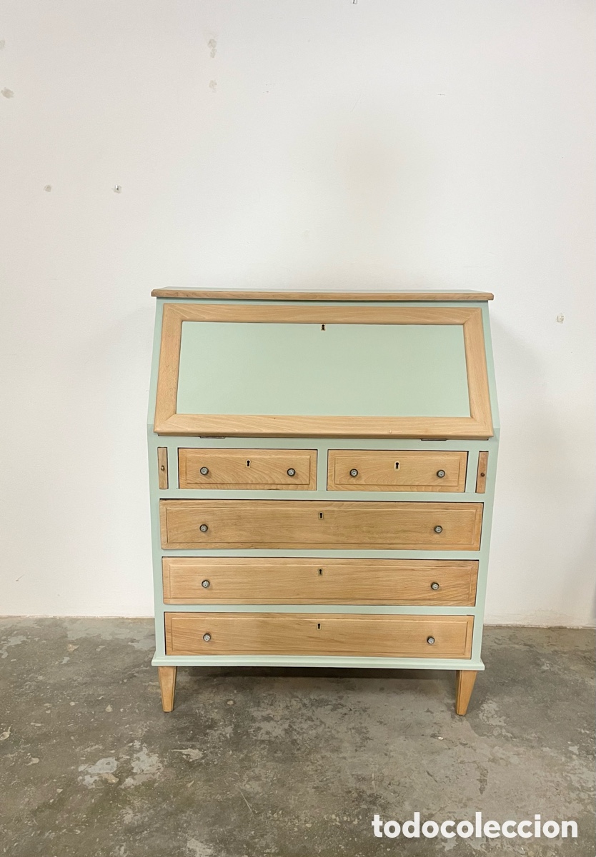 Vintage: Secreter, c&oacute;moda, escritorio de madera a&ntilde;os 60