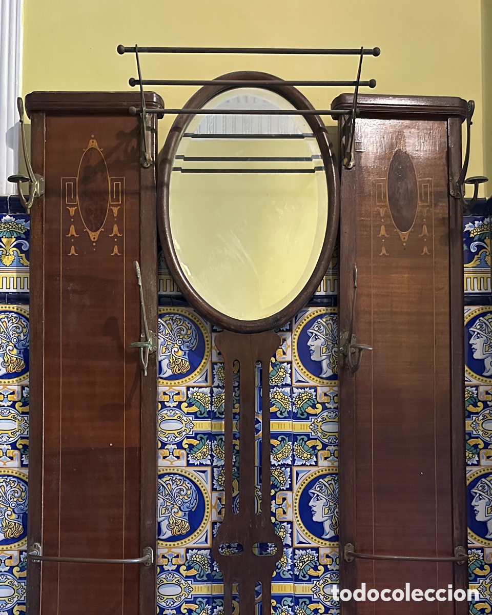Vintage: Mueble perchero recibidor