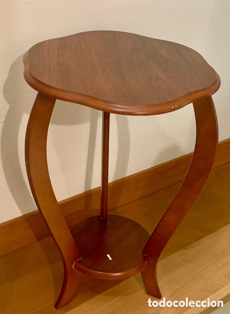 Vintage: Mueble. Mesa Auxiliar. Madera. A&ntilde;os 80.