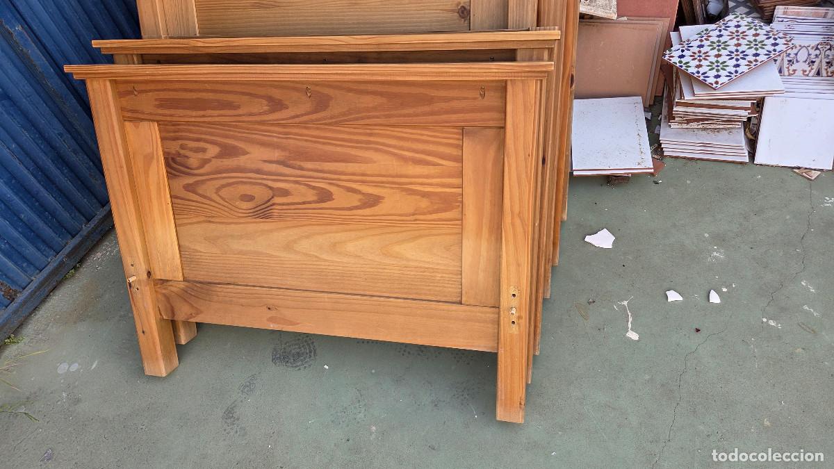 Vintage: 4 camas de madera de 90cm - Foto 2