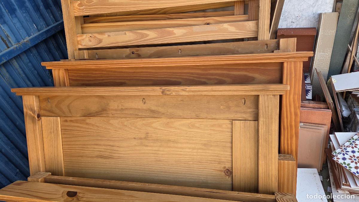 Vintage: 4 camas de madera de 90cm - Foto 3