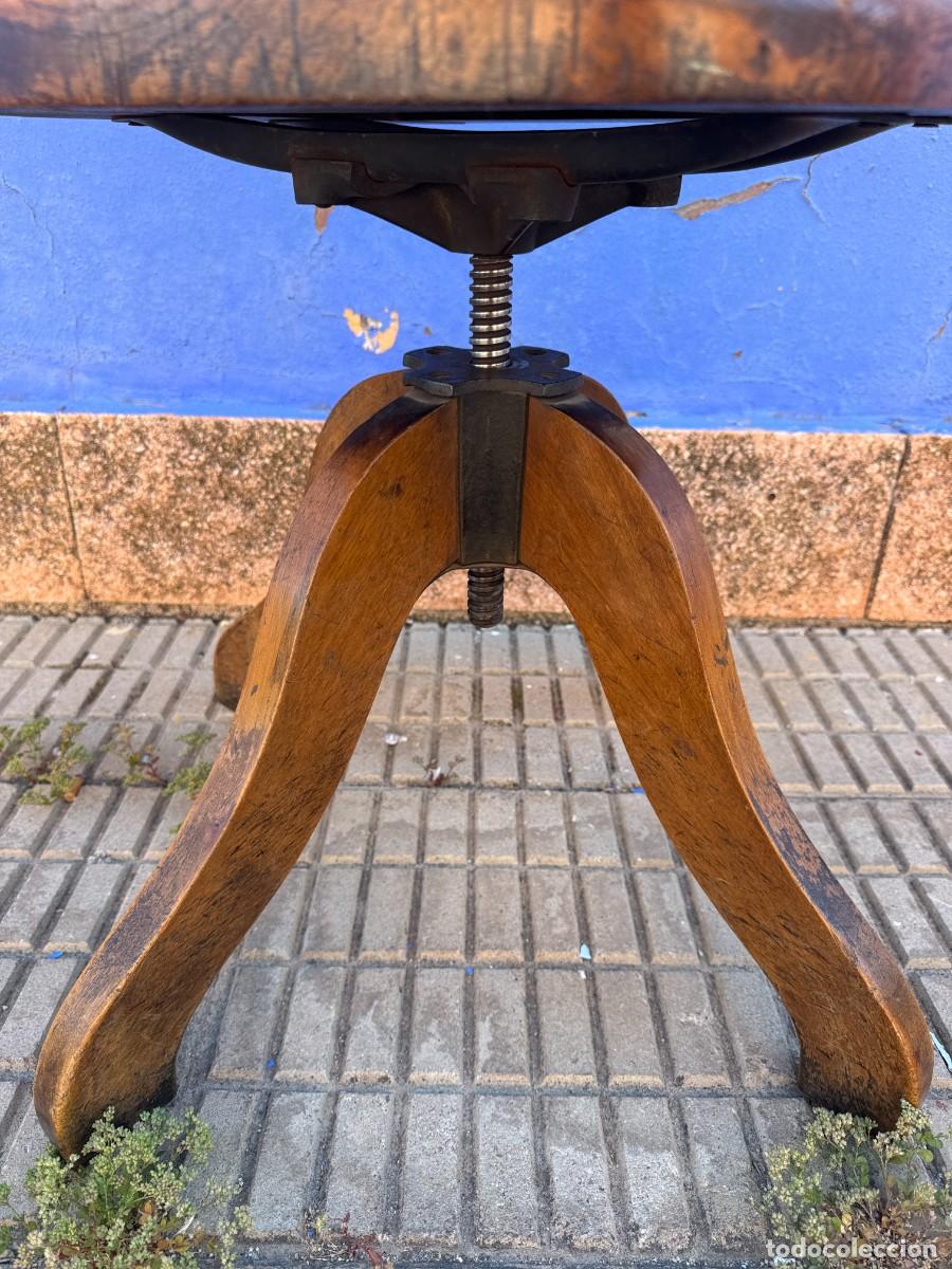 Vintage: Silla de despacho giratoria - Roble - Foto 3