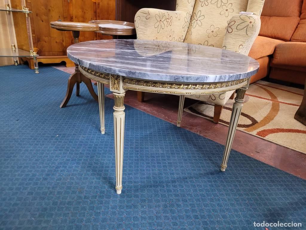 Vintage: MESA DE CENTRO ESTILO LUIS XV - Foto 2