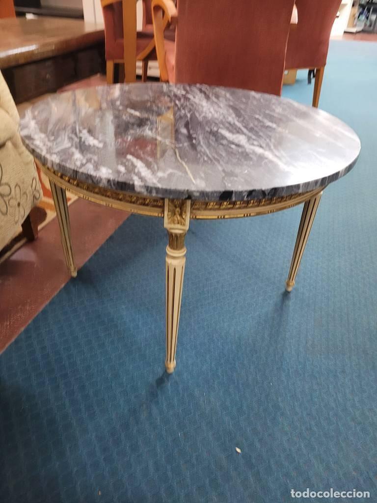 Vintage: MESA DE CENTRO ESTILO LUIS XV - Foto 3