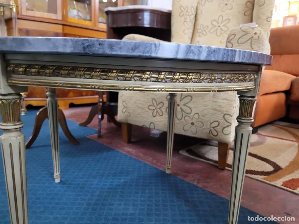 Vintage: MESA DE CENTRO ESTILO LUIS XV - Foto 4