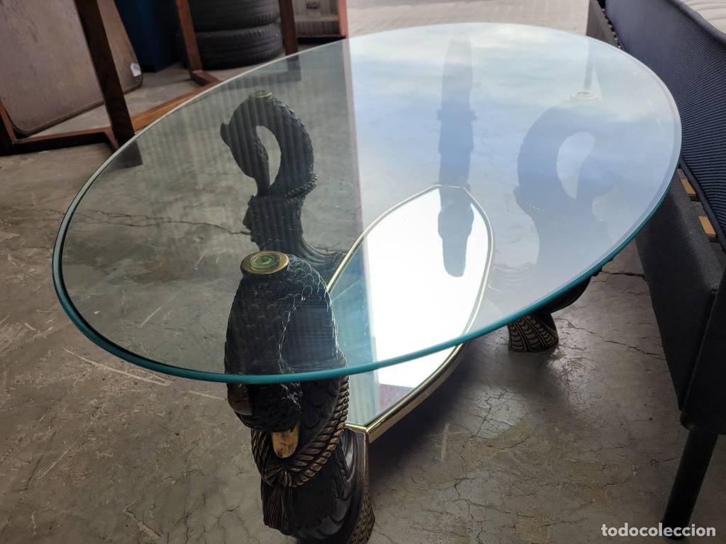 Vintage: MESA ESTILO HOLLYWOOD REGENCY - Foto 4