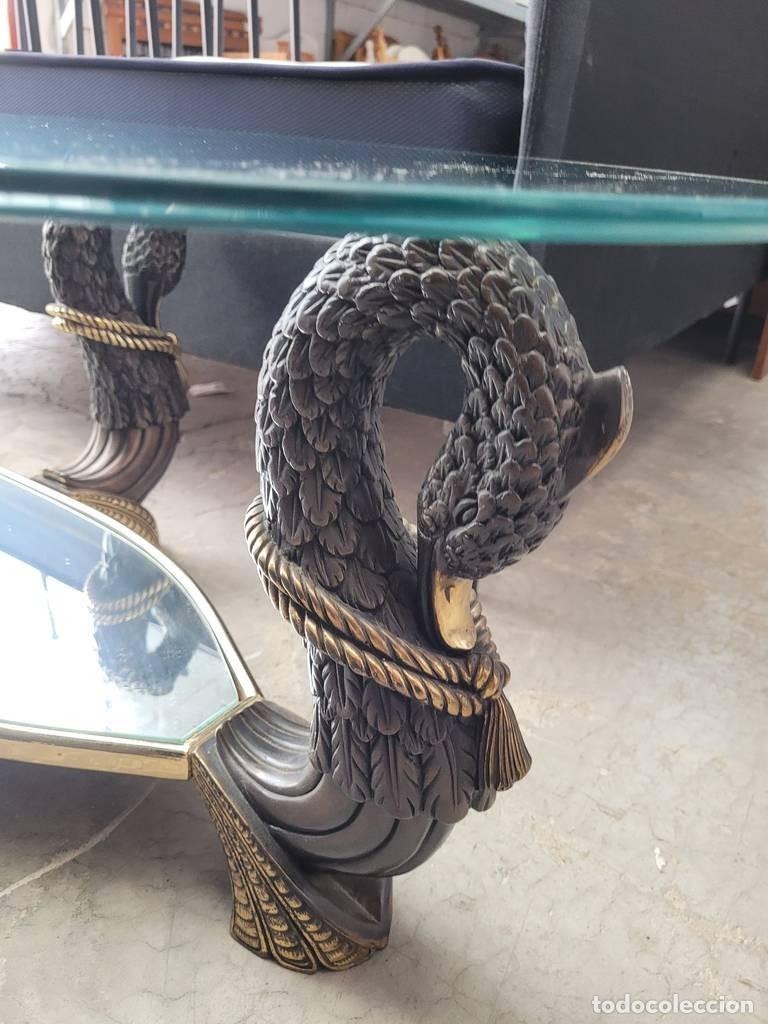 Vintage: MESA ESTILO HOLLYWOOD REGENCY - Foto 7