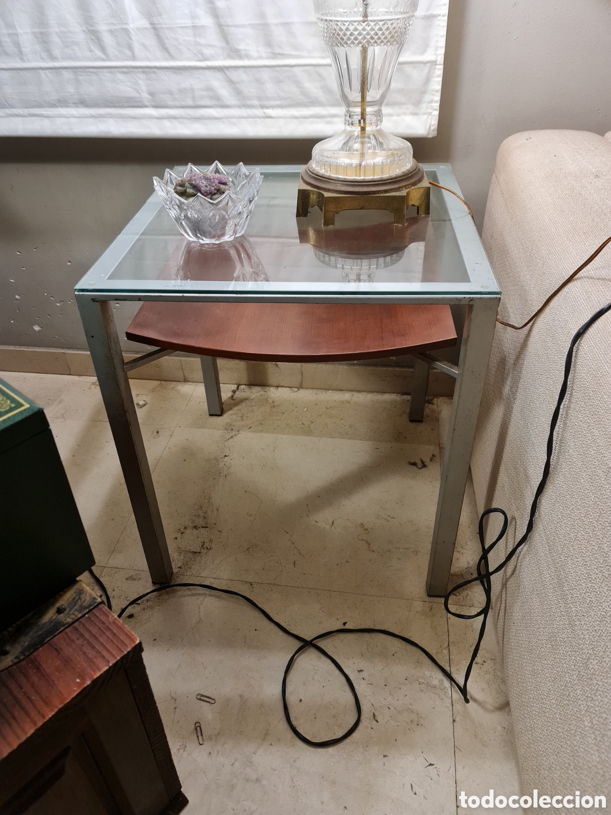 Vintage: La Oca Auxiliar de dise&ntilde;o &ndash; Madera y cristal