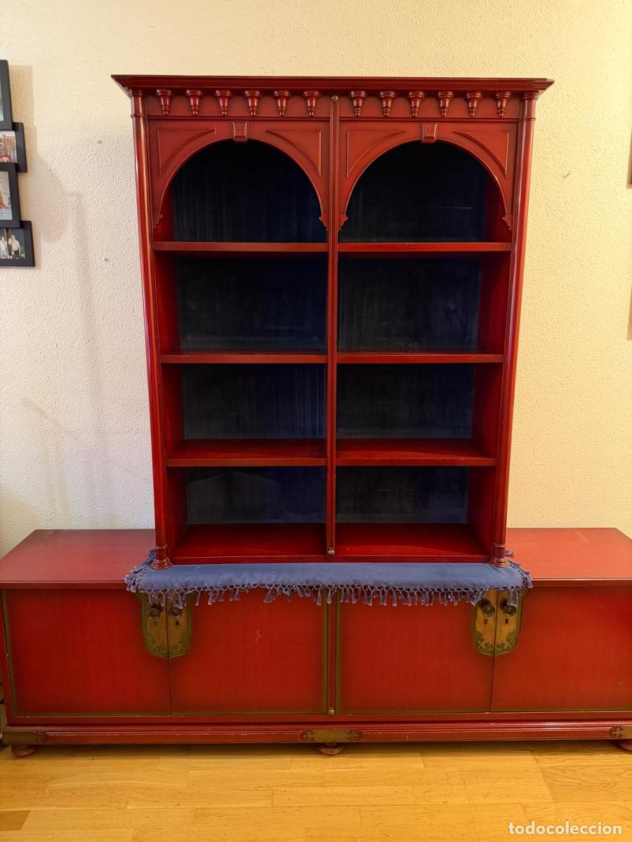 Vintage: Mueble Ingl&eacute;s vintage Rojo