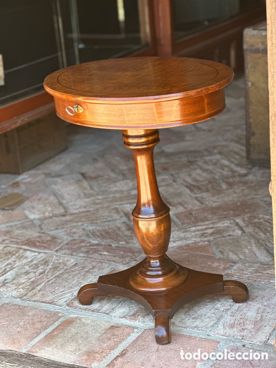 Vintage: Mesa auxiliar costurero - Foto 9