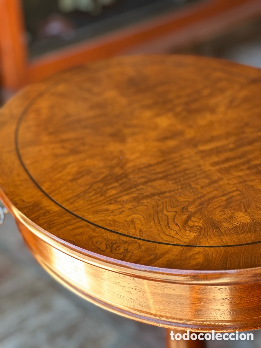Vintage: Mesa auxiliar costurero - Foto 12