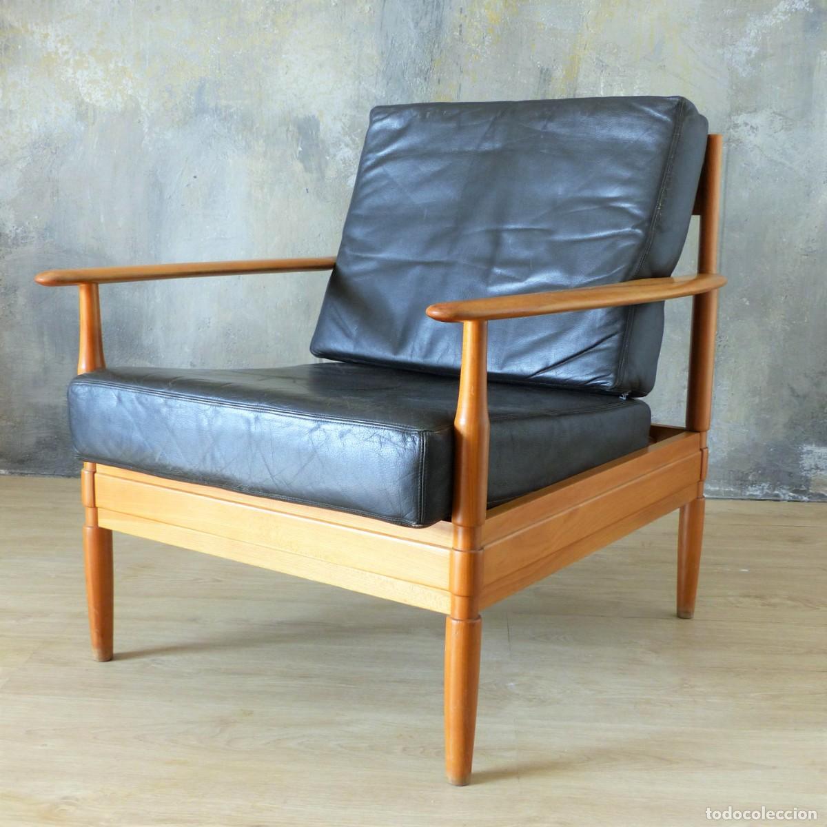 Vintage: Armchair dise&ntilde;ado por Grete Jalk para France & Son. 1950 - 1960