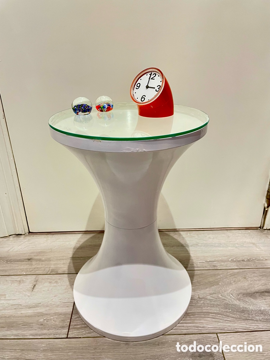 Vintage: Mesita hecha con taburete tam tam