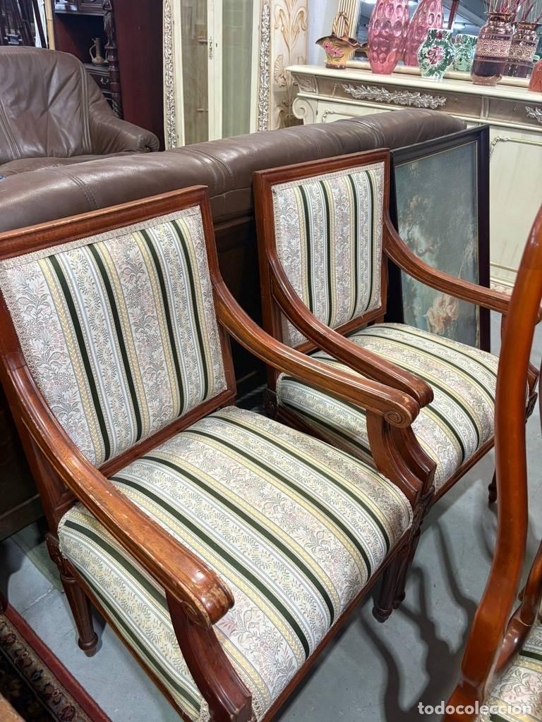 Vintage: MESA DE COMEDOR Y 8 SILLAS - Foto 8