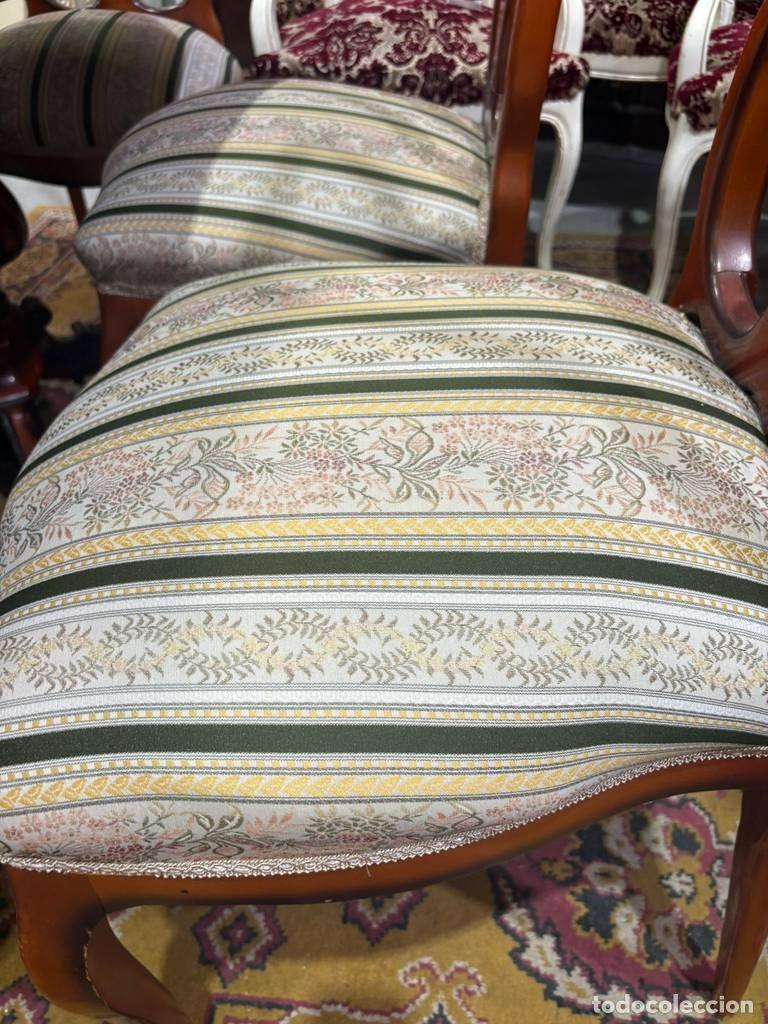 Vintage: MESA DE COMEDOR Y 8 SILLAS - Foto 12