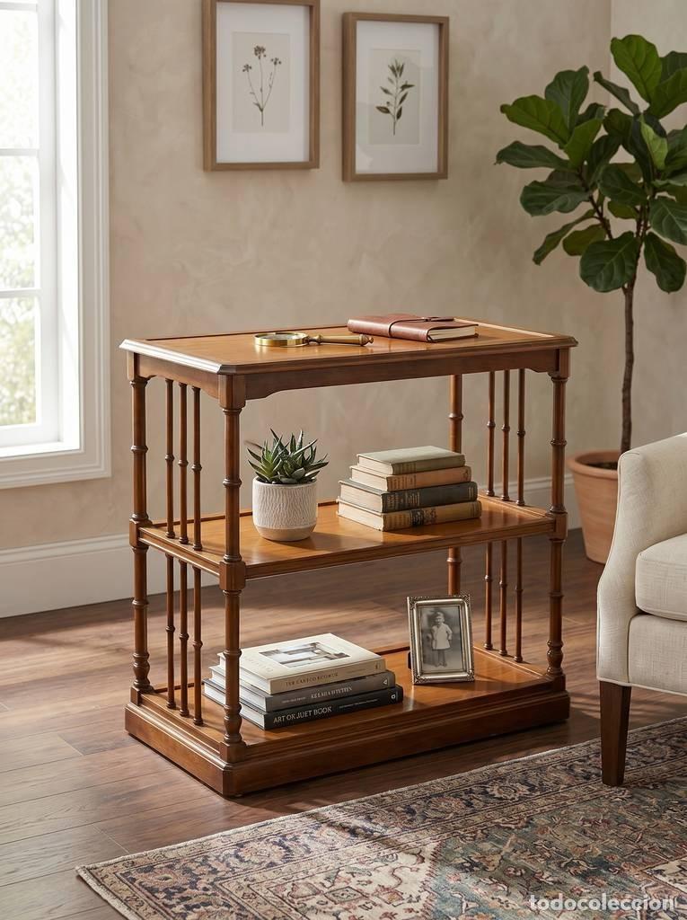 Vintage: MUEBLE CL&Aacute;SICO CON RUEDAS