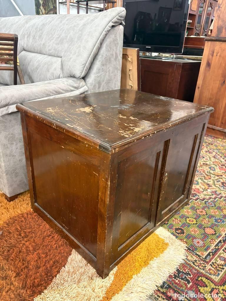 Vintage: ANTIGUO INODORO DE MADERA - Foto 4