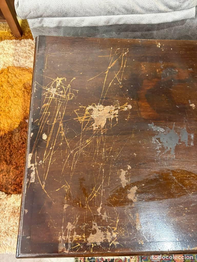 Vintage: ANTIGUO INODORO DE MADERA - Foto 8