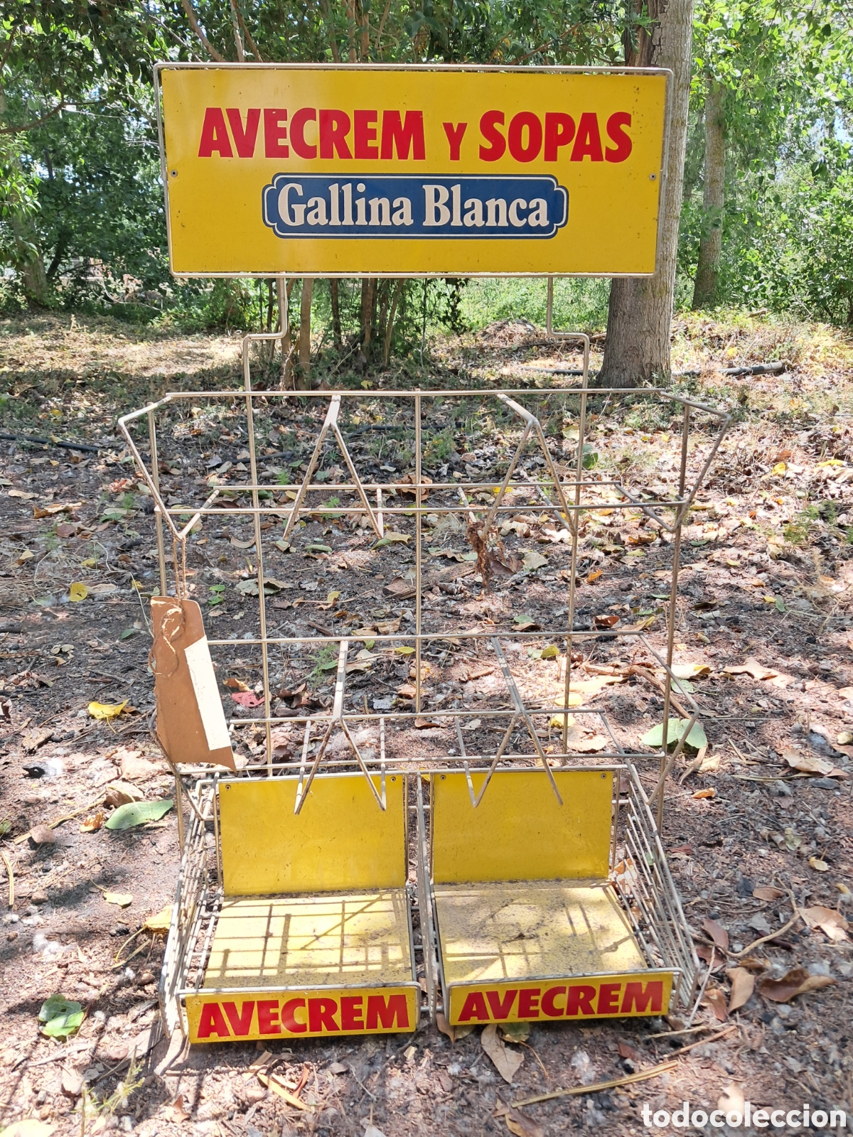 Vintage: Estanter&iacute;a Avecrem antigua - Foto 3