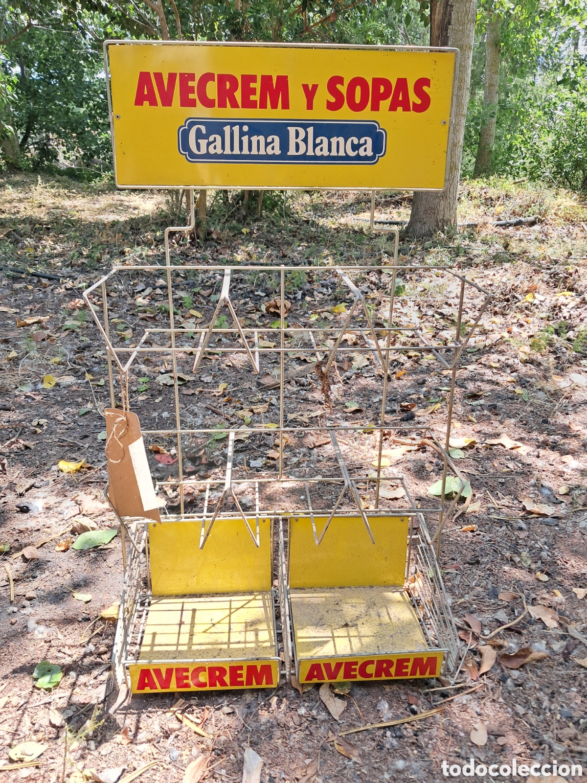 Vintage: Estanter&iacute;a Avecrem antigua - Foto 4