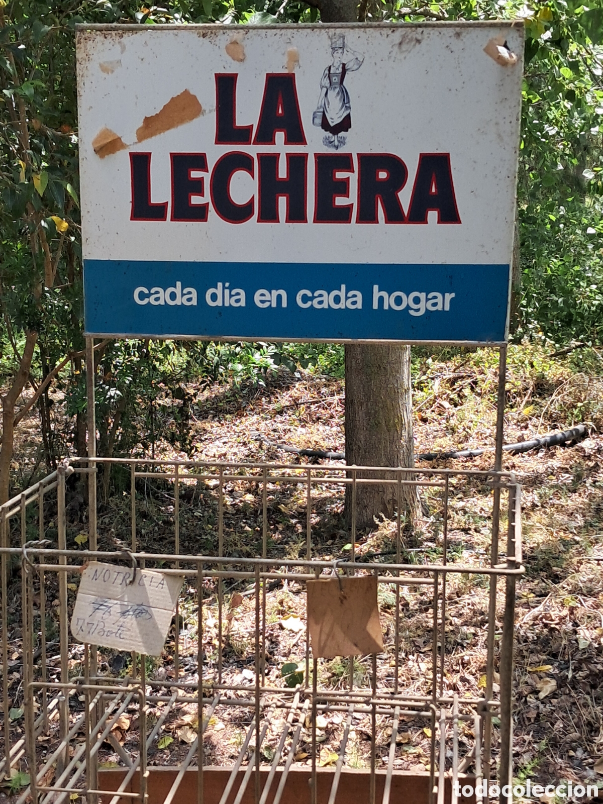 Vintage: Estanter&iacute;a antigua La Lechera - Foto 10
